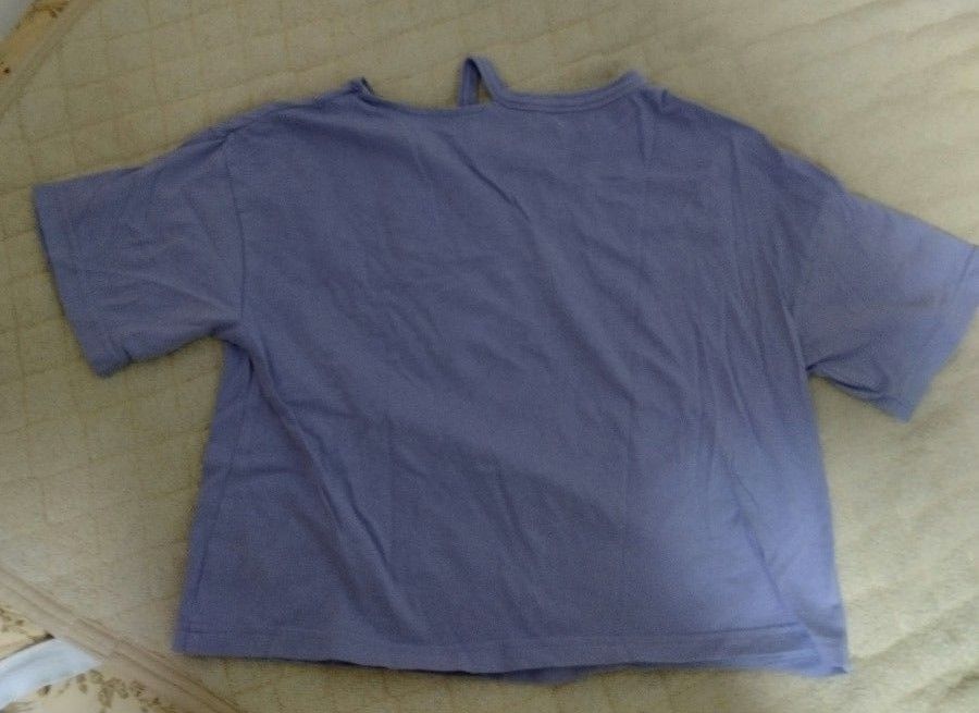 GU  Tシャツ トップス　肩あき　 半袖　キッズS(140)　2枚組　