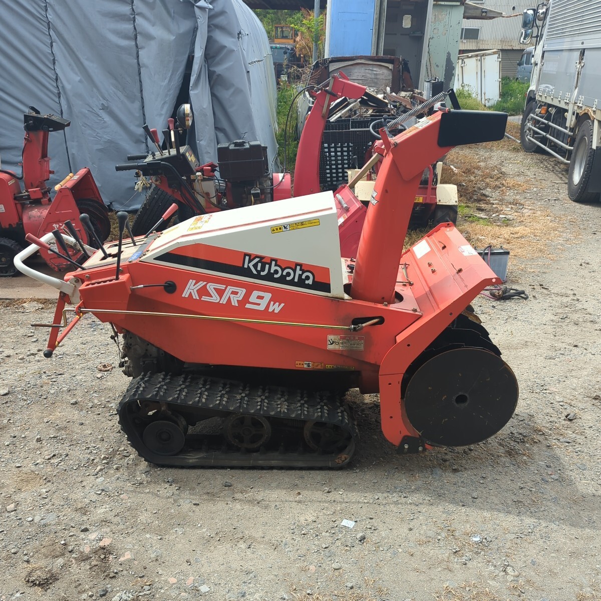 Yahoo!オークション - 除雪機 クボタ KSR9W 中古 基本動作確認 Yahoo!オークション - 除雪機 クボタ KSR9W 中古 基本動作確認