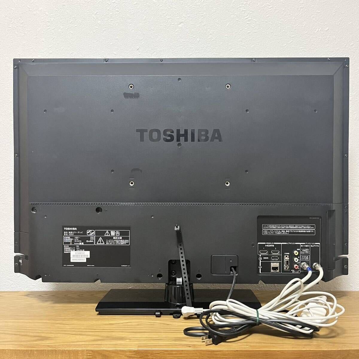  【348】東芝 REGZA 32型液晶テレビ 32S5T_画像5