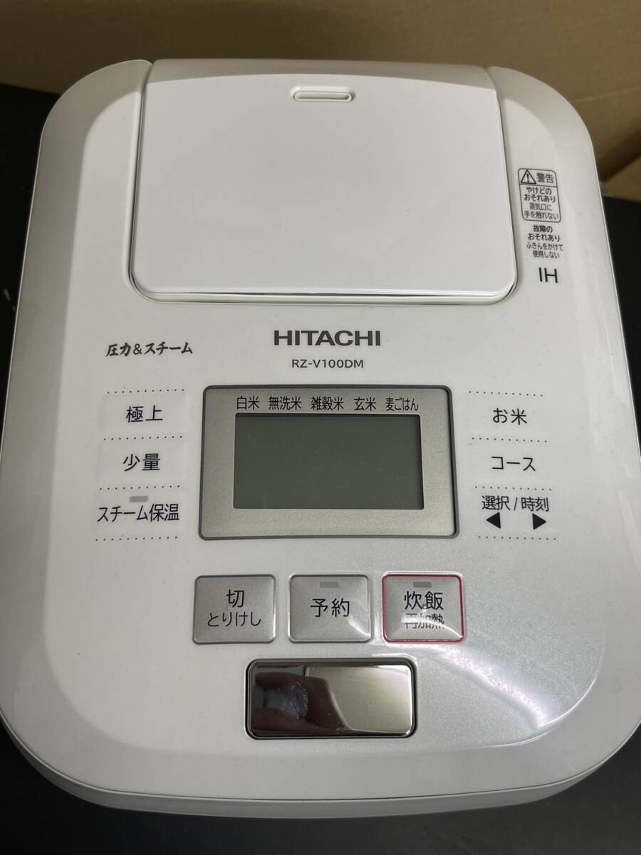 [ бесплатная доставка ]RZ-V100DM HITACHI Hitachi IH рисоварка ..ja-2020 год производства электризация рабочее состояние подтверждено 