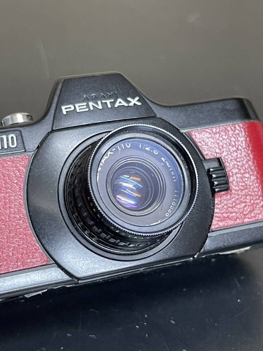 【送料無料】PENTAX ペンタックス ASAHI フィルム コンパクト 一眼カメラ auto110 PENTAX-110 1:2.8 24mm の画像2