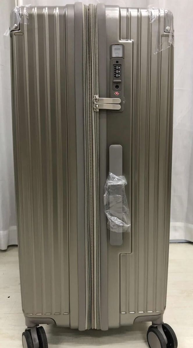 新品　スーツケース チタニウム色　Lサイズ 100L_画像3