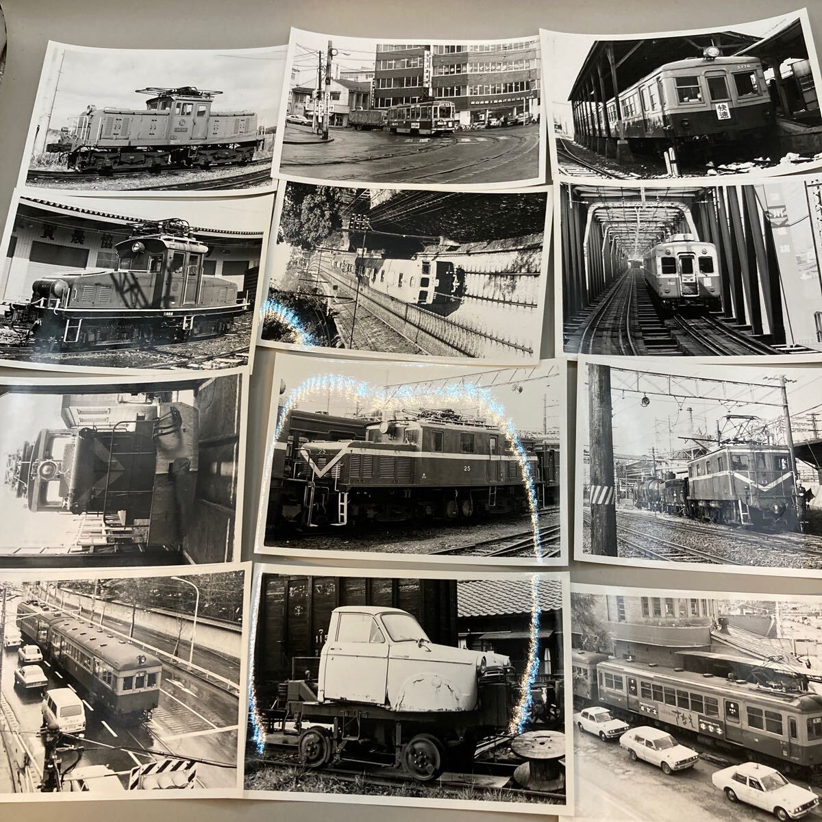 昭和レトロ 古い 鉄道 写真 102枚 路面電車 電車 市電　　モノクロ写真 白黒写真 生写真 昭和風景_画像5