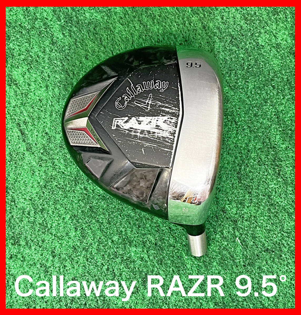 ■ Callaway RAZR HAWK TOUR ドライバー 9.5度 ( ヘッド単体 )■ キャロウェイ レイザー ホークツアー ドライバー ヘッド 9.5°_画像1