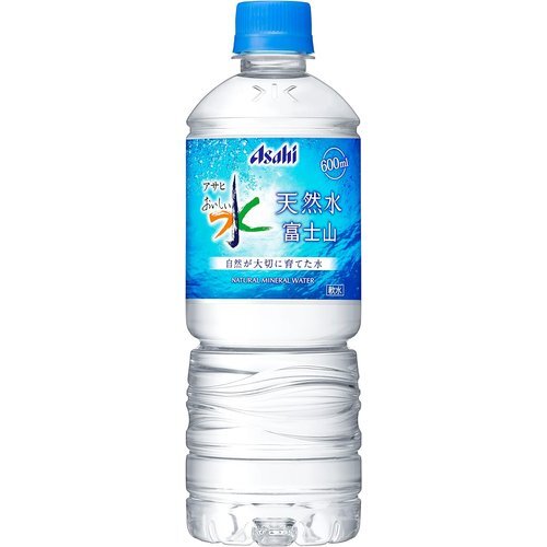 アサヒ飲料 600ml×24本 富士山 おいしい水 45の画像1