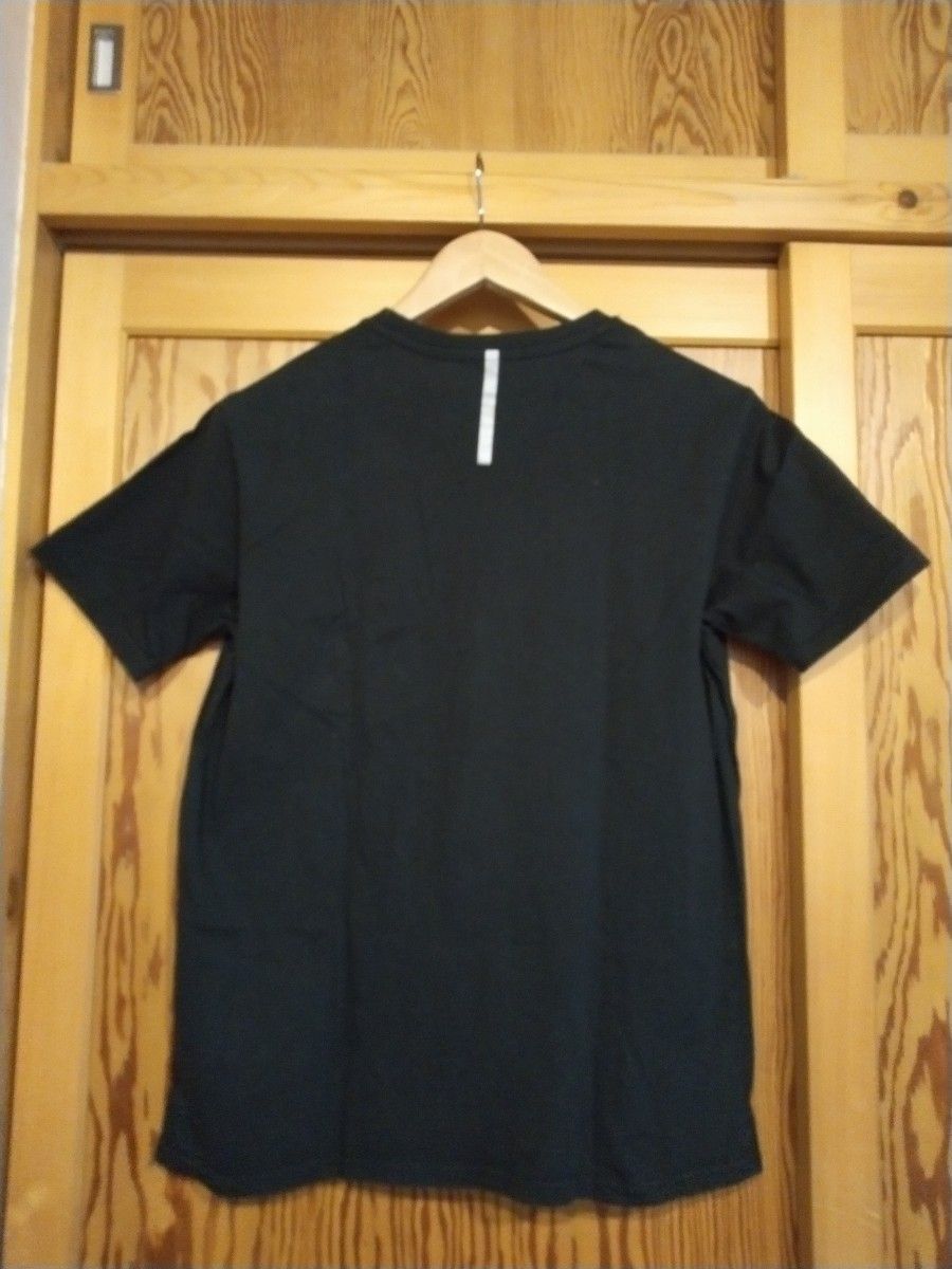2枚セット　黒　Tシャツ　半袖　しっかりした生地　胸ポケットあり　綿100％