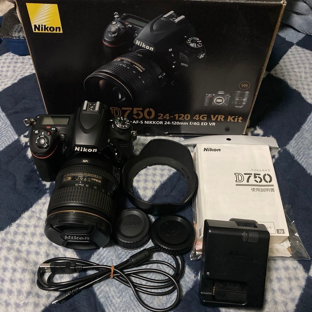 Nikon ニコン D750 24-120 4G VR Kit デジタル一眼レフカメラ レンズキット