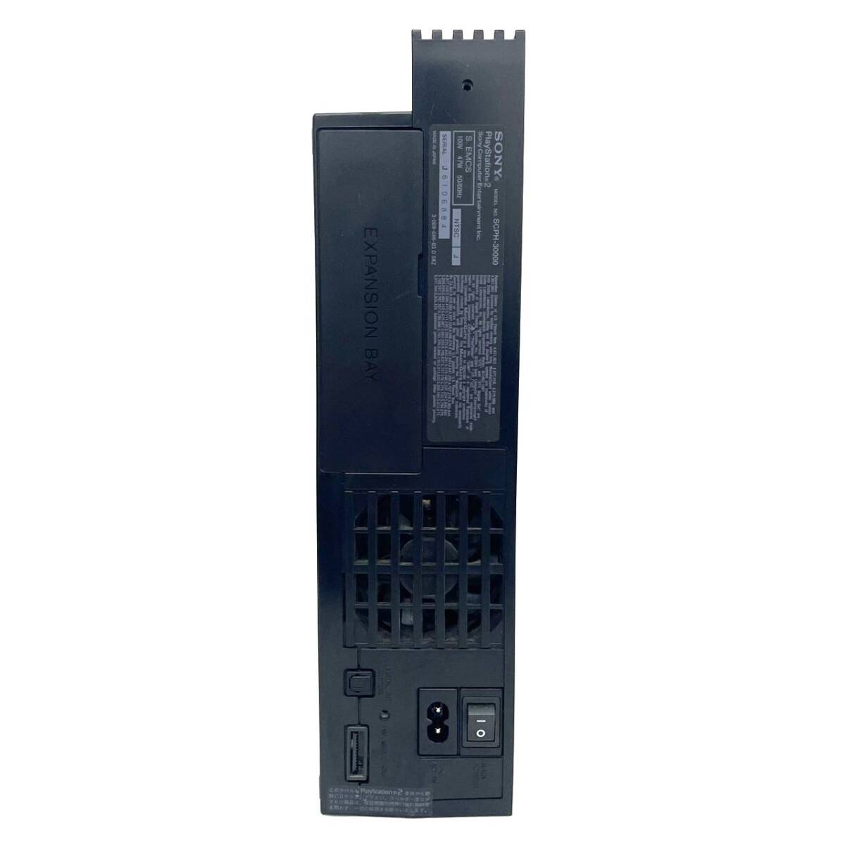 【5477】SONY ソニー PS2 Playstation2 プレイステーション2 SCPH-30000 本体 コントローラー メモリーカード コード 黒 ブラック ゲーム機_画像5