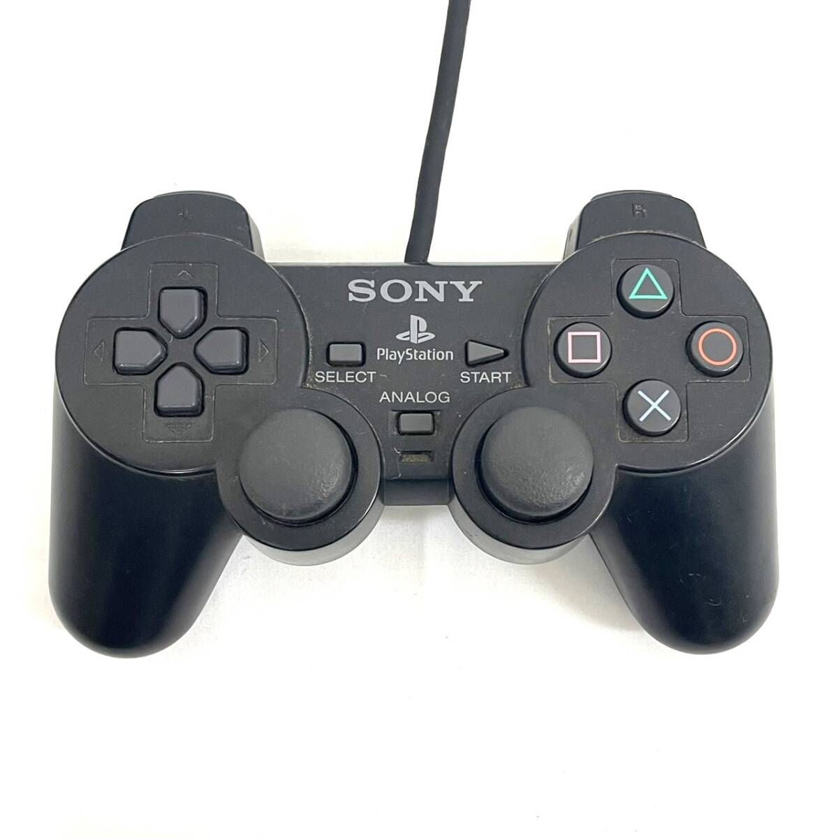 【5477】SONY ソニー PS2 Playstation2 プレイステーション2 SCPH-30000 本体 コントローラー メモリーカード コード 黒 ブラック ゲーム機_画像7