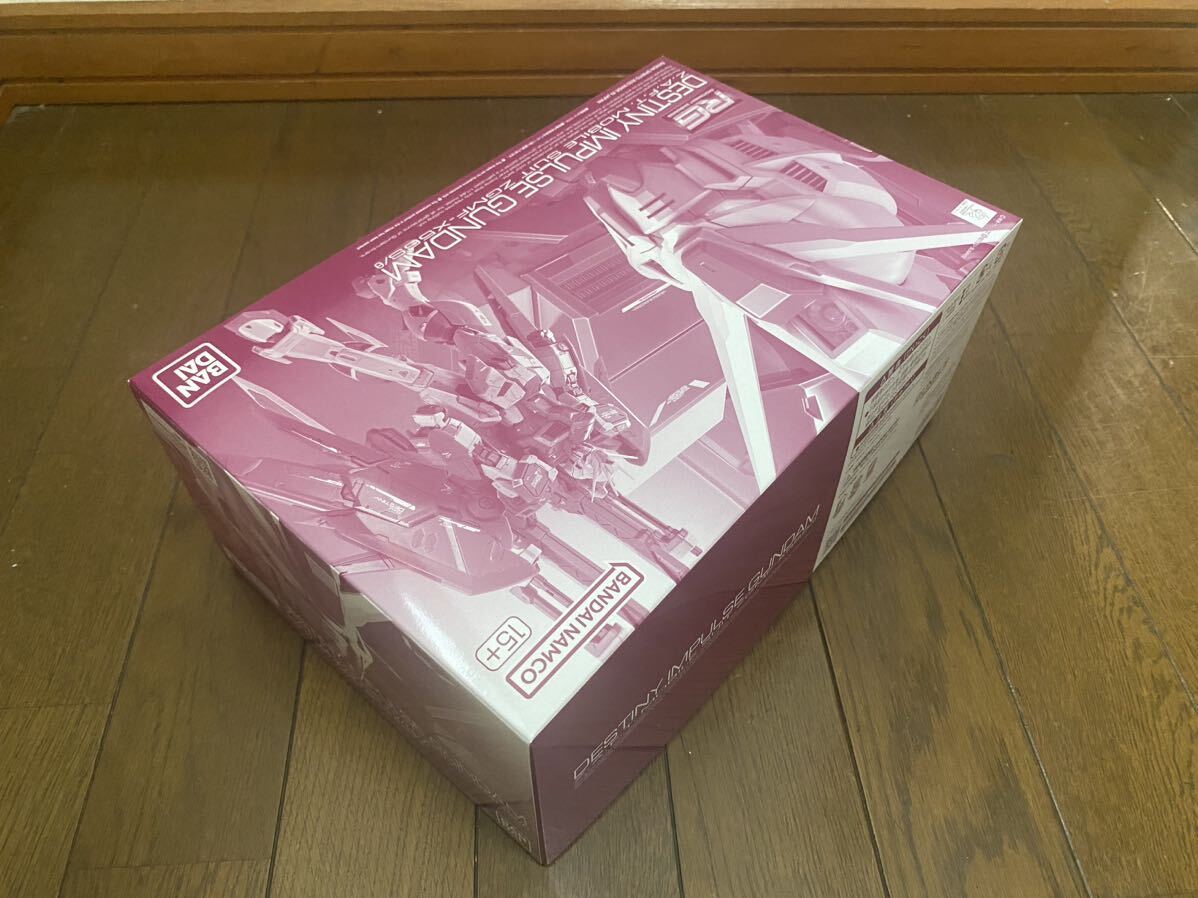  не собран * не крашеный товар Mobile Suit Gundam SEED DESTINY MSV RG 1/144 Destiny Impulse Gundam пластиковая модель 