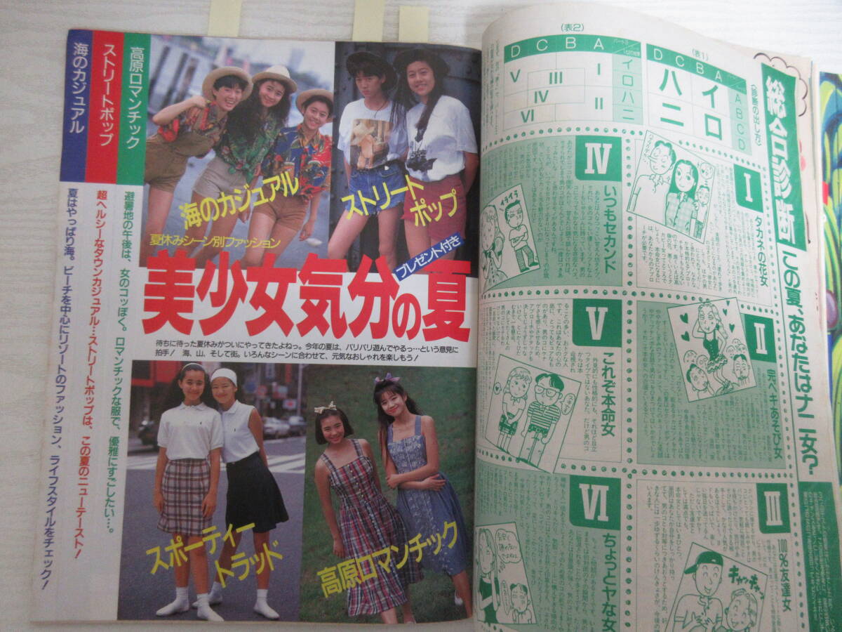 P1030 маленький seven 1990.8.15 Moriguchi Hiroko / Downtown / Miyazawa Rie / Unicorn /X JAPAN/YOSHIKI/doli cam /KUSU KUSU/ чай n/ журнал 