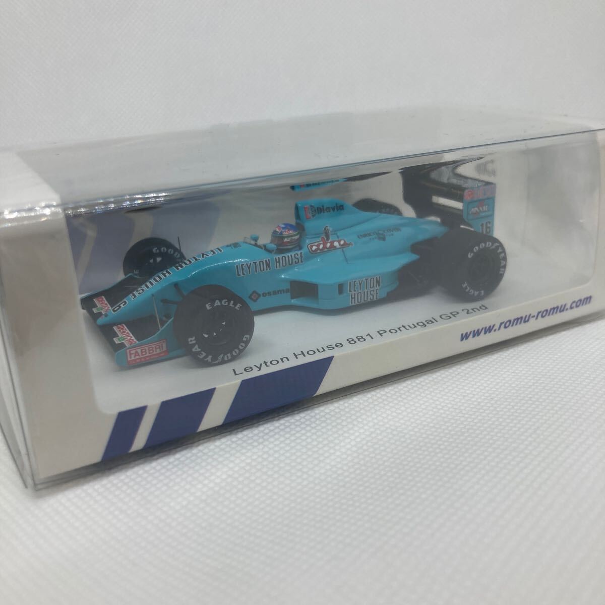 【新製品】ロム特注スパーク　ROMU055 レイトンハウス マーチ 881 ポルトガル GP 1988 I.カペリ 2nd._画像5