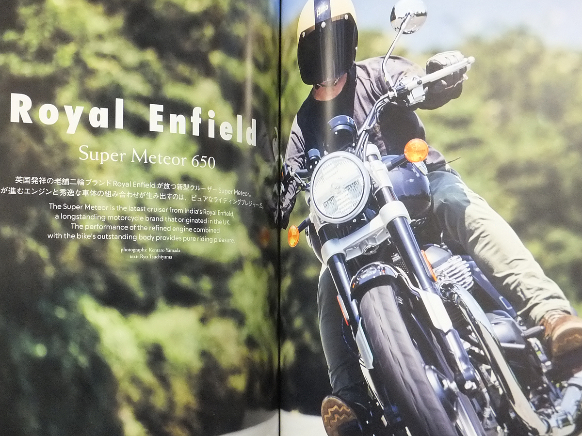 RISER MAGAZINE Vol.5／ハーレー120周年祭 BMW R18 Roctane インディアン・スポーツチーフ ロイヤルエンフィールド・スーパーメテオ650の画像9