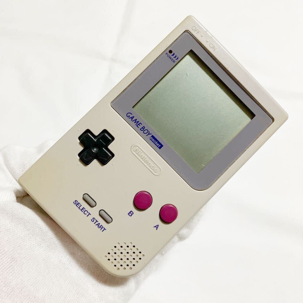 Nintendo ゲームボーイポケット 本体のみ GAME BOY pocket 任天堂 ニンテンドー ゲーム機 レトロ _画像1