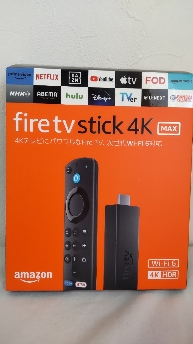  新品未開封第3世代Amazon fire tv stick 4K Max_画像1