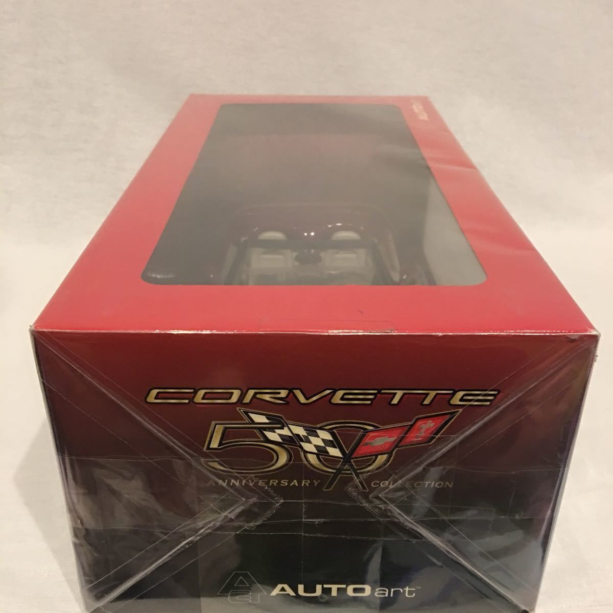 AUTOart 1/18 CHEVROLET CORVETTE 50th Anniversary Collection オートアート シボレー コルベット 限定車 C5 Aa ミニカー モデルカー_画像5