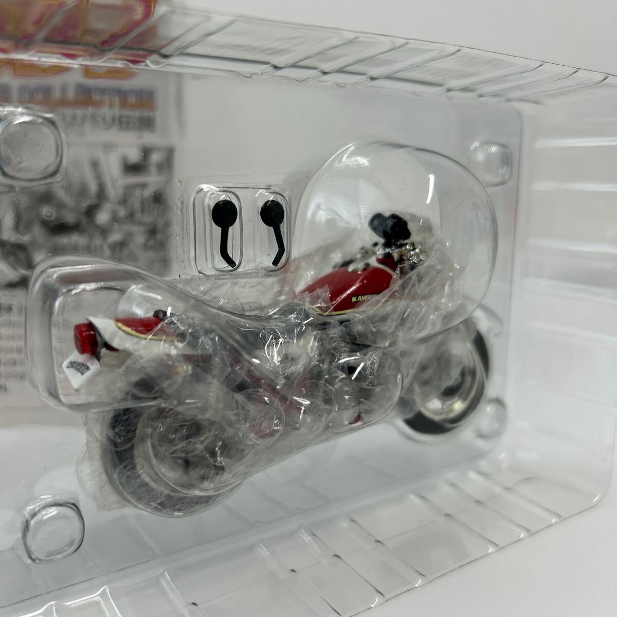 アオシマ 少年マガジン 1/24 カスタムバイクコレクション あいつとララバイ 菱木研二 KAWASAKI ZⅡ ボンバーSP 旧車 ミニカー z2 750 rs_画像6