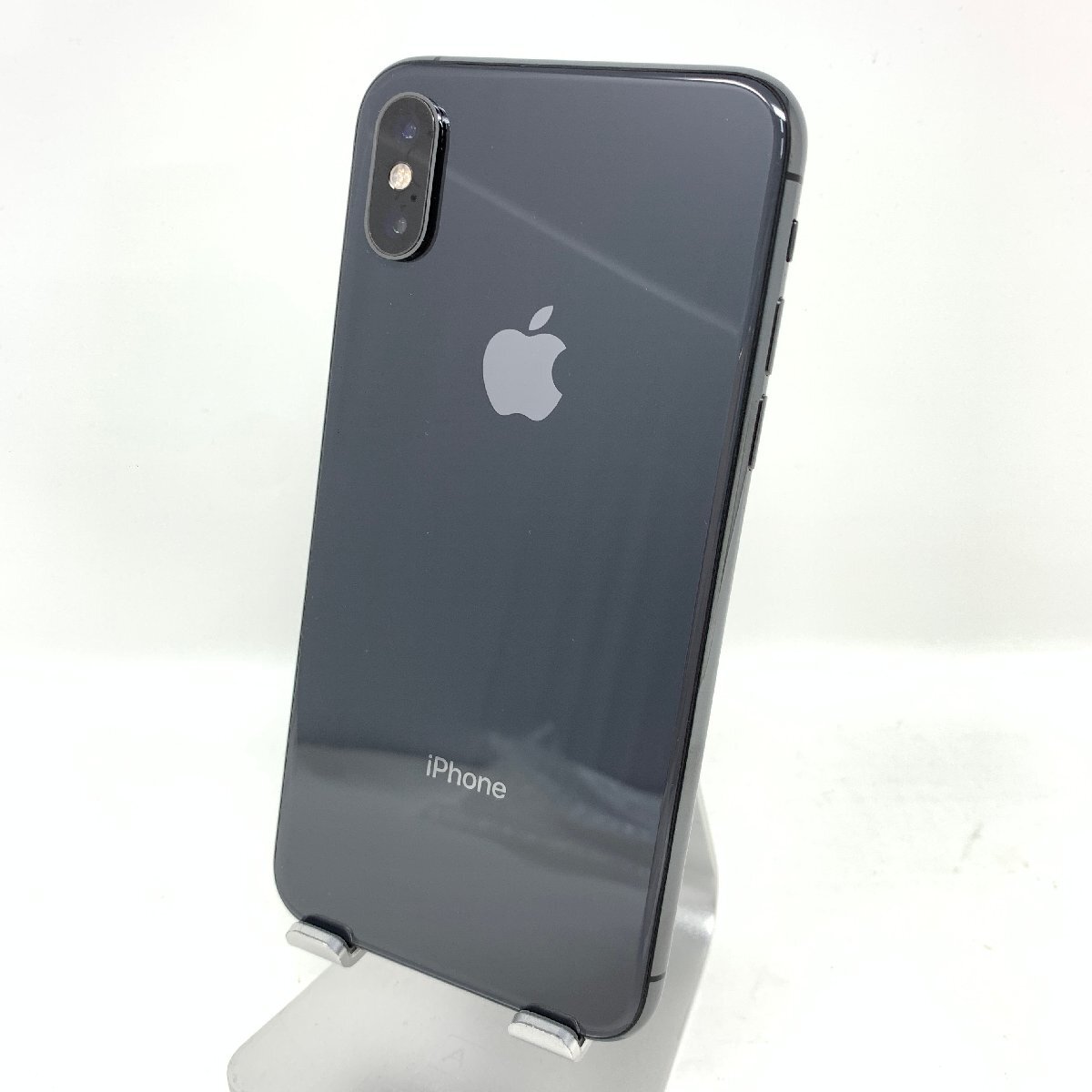 【ジャンク】iPhone XS/256GB/スペースグレー/79％/1427_画像2