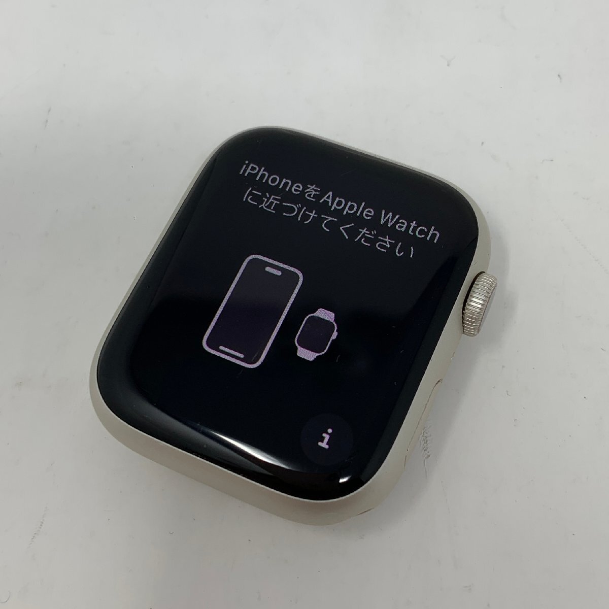 [ Junk ]Apple Watch Series 7 GPS + Cellular aluminium 45mm/32GB/ Star свет /79%/8050