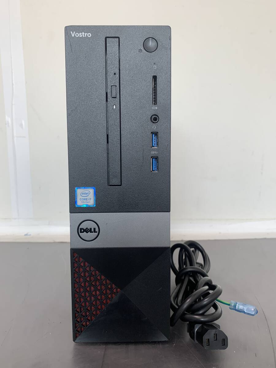 477 ● DELL Vostro 3268 ● Core i7 7700 3.6GHz/SSD 1TB（新品）● HDD 1TB/Windows11 動作品_画像1