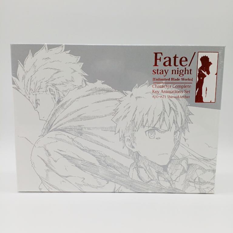 Fate/stay night Unlimited Blade Works Character Complete Key Animations Set #20・#21 アーチャー 士郎_画像1