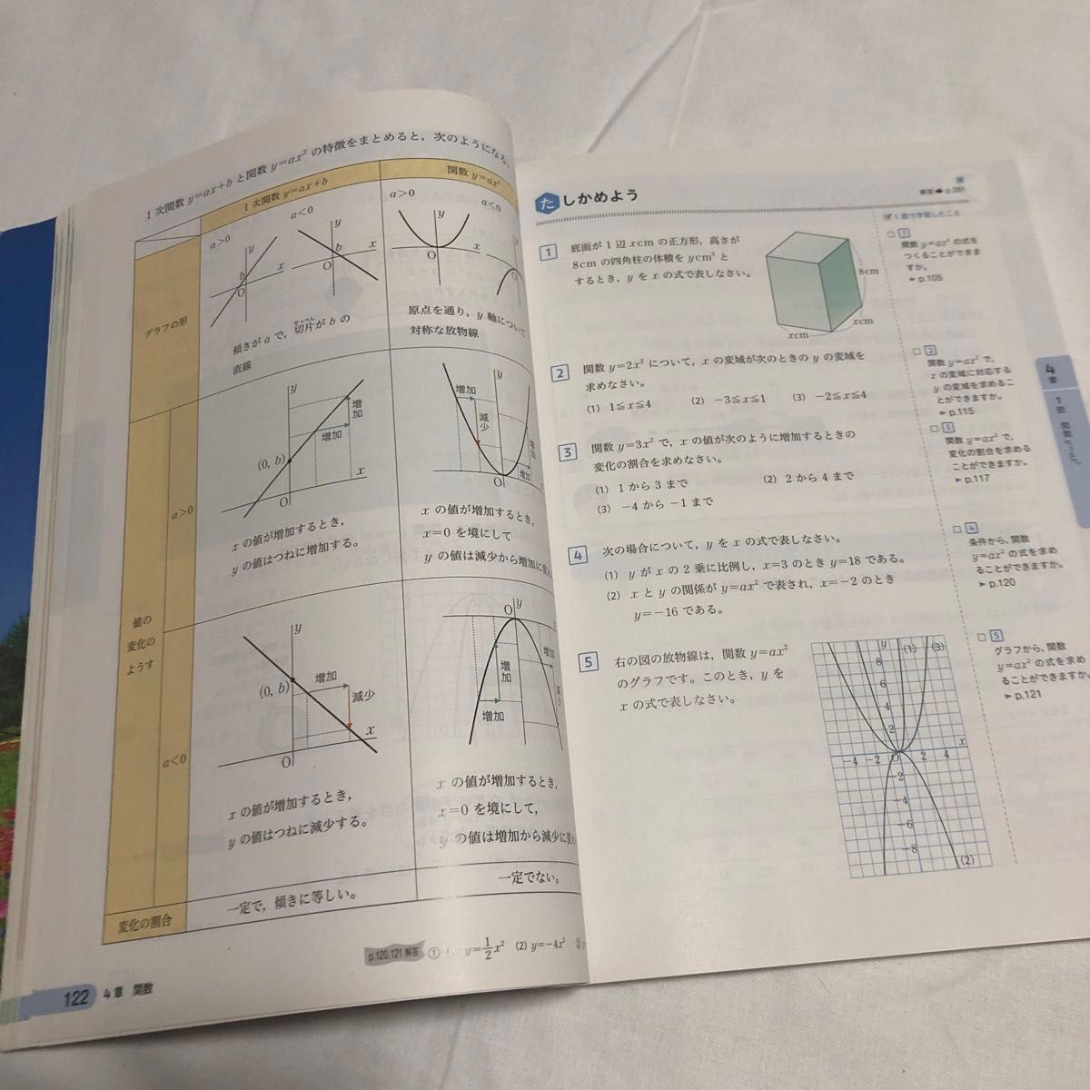 数学の世界　中学3年生数学教科書　大日本図書 