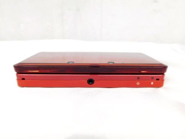 T710★NINTENDO 3DS 本体 置き型充電器 充電アダプター CTR-001 タッチペン 4点 赤 ゲーム機 ニンテンドー ★送料590円〜の画像8
