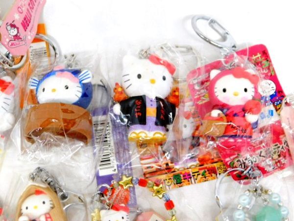 M913*. present ground Hello Kitty - key holder approximately 30 point Hiroshima Hakata ramen winter Hiroshima light .. Fukuoka Nagoya Ooita limited goods unused goods * postage 590 jpy ~