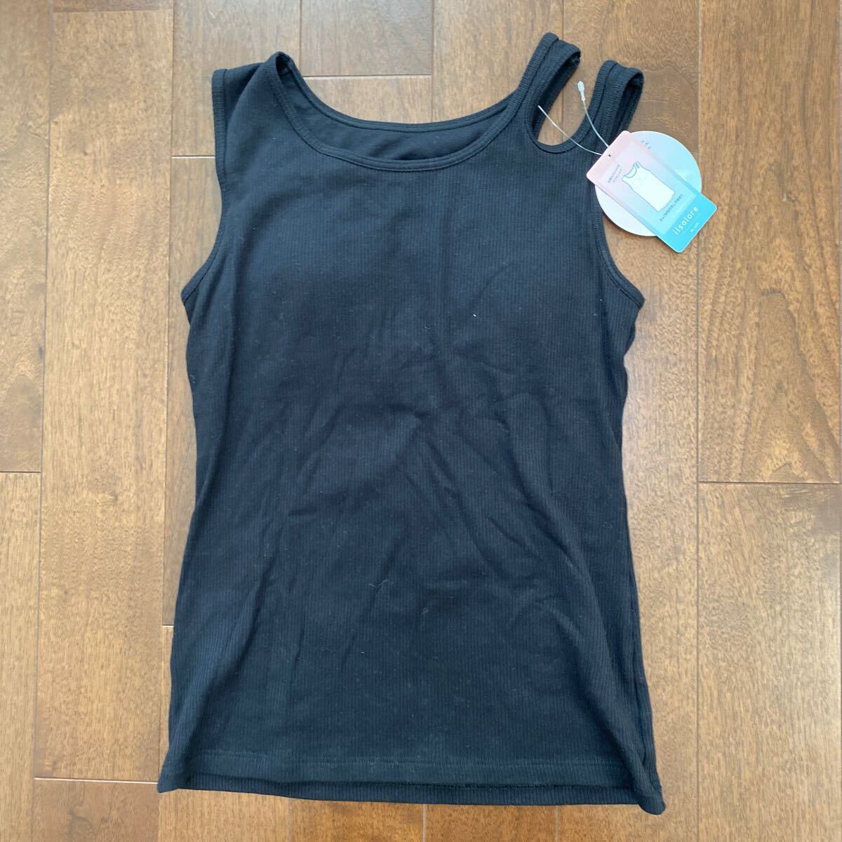  new goods tank top bla top black M.... Uniqlo GU unused tag attaching 