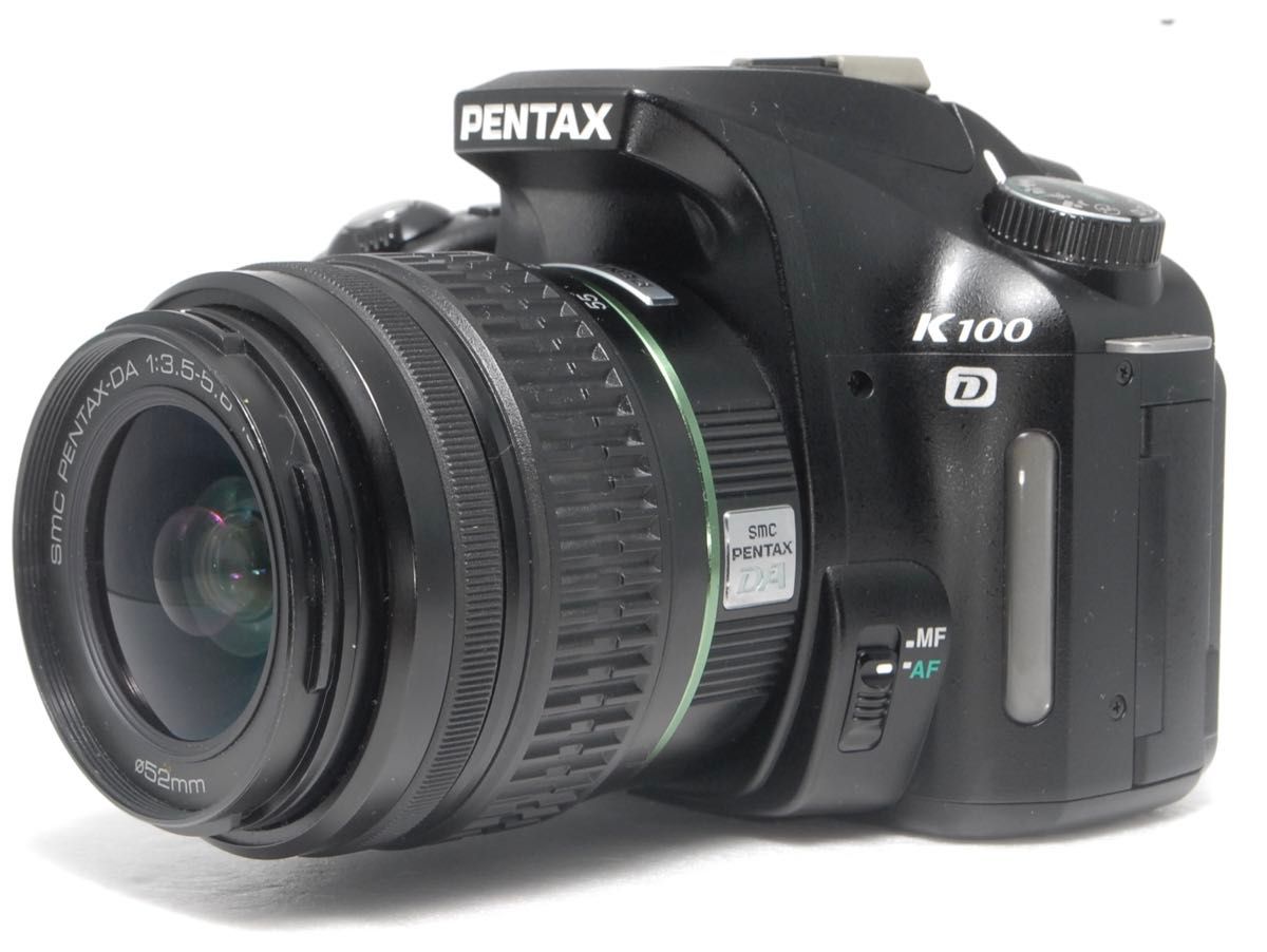 簡単操作　PENTAX K-100D 初めての本格一眼レフ　カメラ　入門機 レンズキット 一眼レフ カメラ