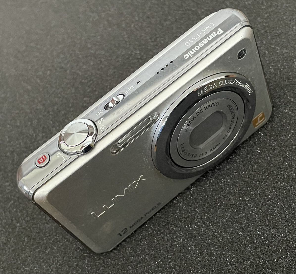 LUMIX FS10 ルミックス コンパクトデジタルカメラ シルバー _画像3