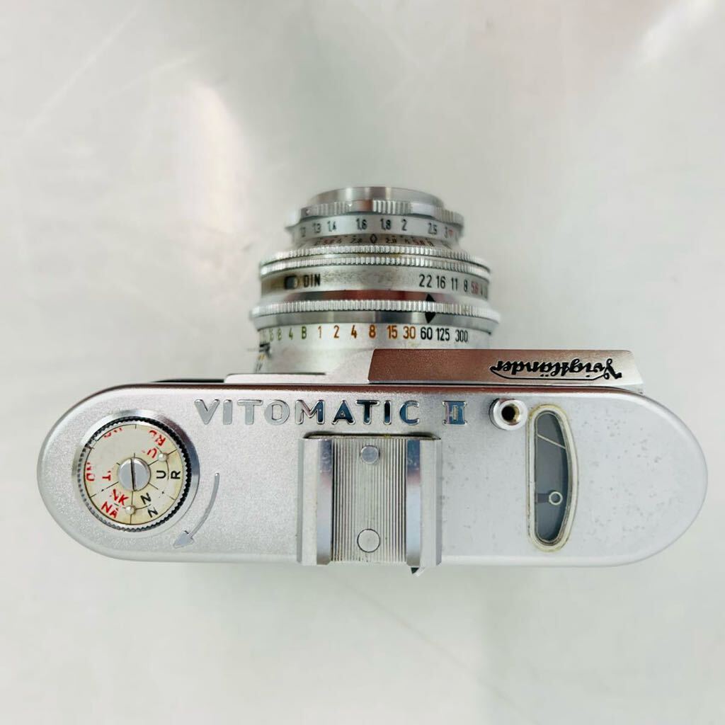 4SC217 VOIGTLANDER フォクトレンダー フィルムカメラ SKOPAR 1:2.8/50 カメラ 中古 現状品 動作未確認の画像2