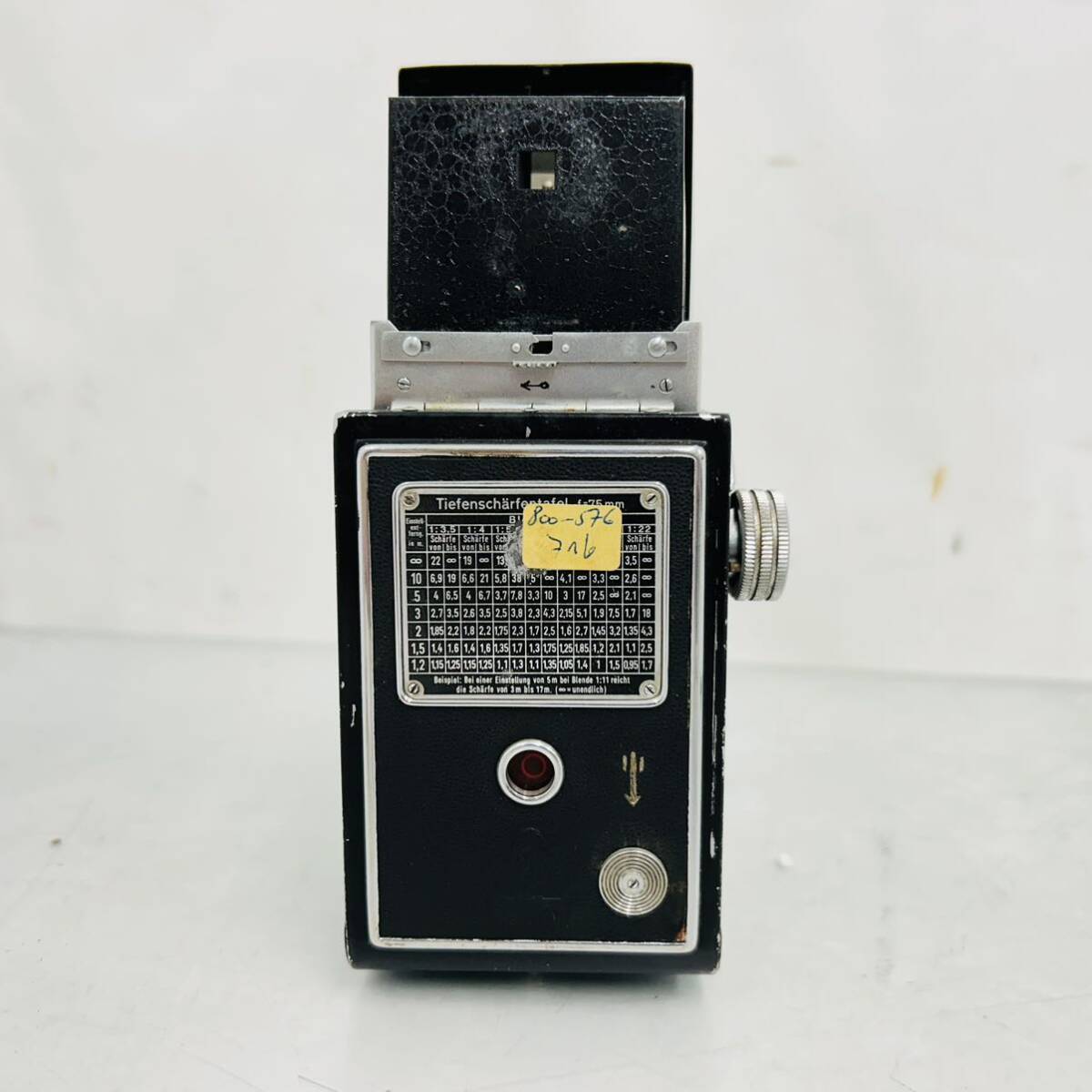 4SC202 Reflekta Ⅱ 二眼レフカメラ Meritar 1:3.5 75mm フィルムカメラ カメラ 中古 現状品 動作未確認の画像4