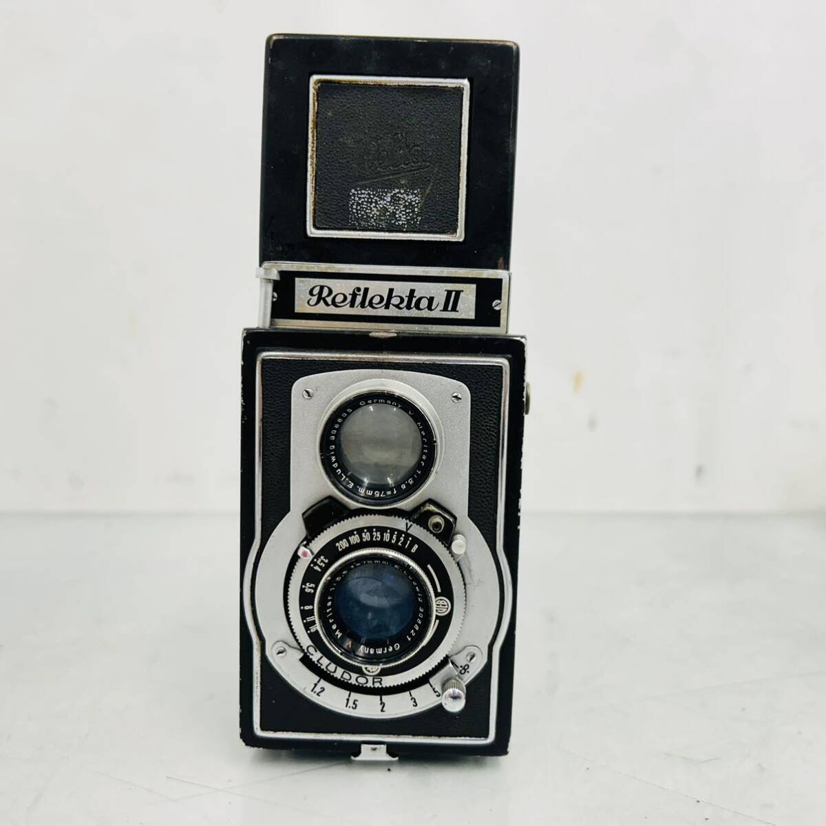 4SC202 Reflekta Ⅱ 二眼レフカメラ Meritar 1:3.5 75mm フィルムカメラ カメラ 中古 現状品 動作未確認の画像1