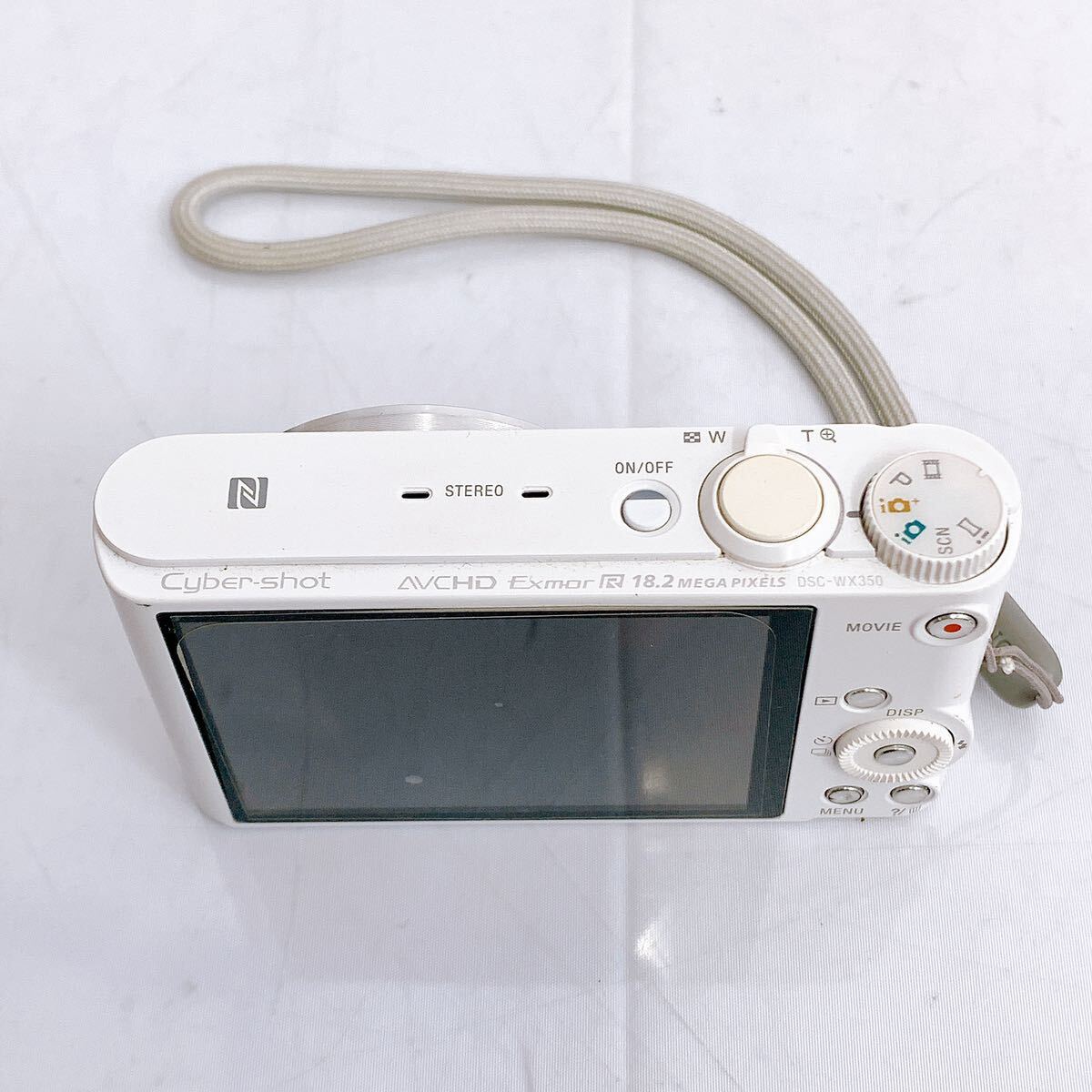 4SB190 SONY ソニー DSC-WX350 サイバーショット 18.2MP デジタルカメラ デジカメ カメラ 家電 中古現状品動作未確認_画像4