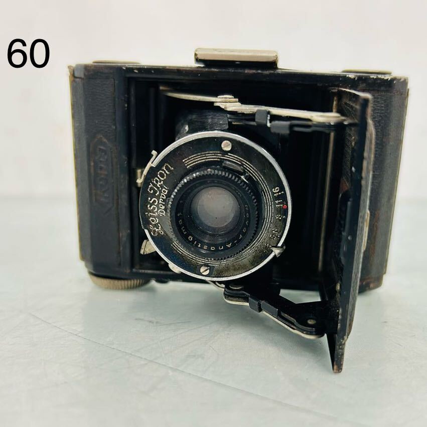 4SC218 ZEISS IKON ツァイスアイコン IKONTA フィルムカメラ レンズ 1:4.5 /5cm カメラ 中古 現状品 動作未確認の画像1