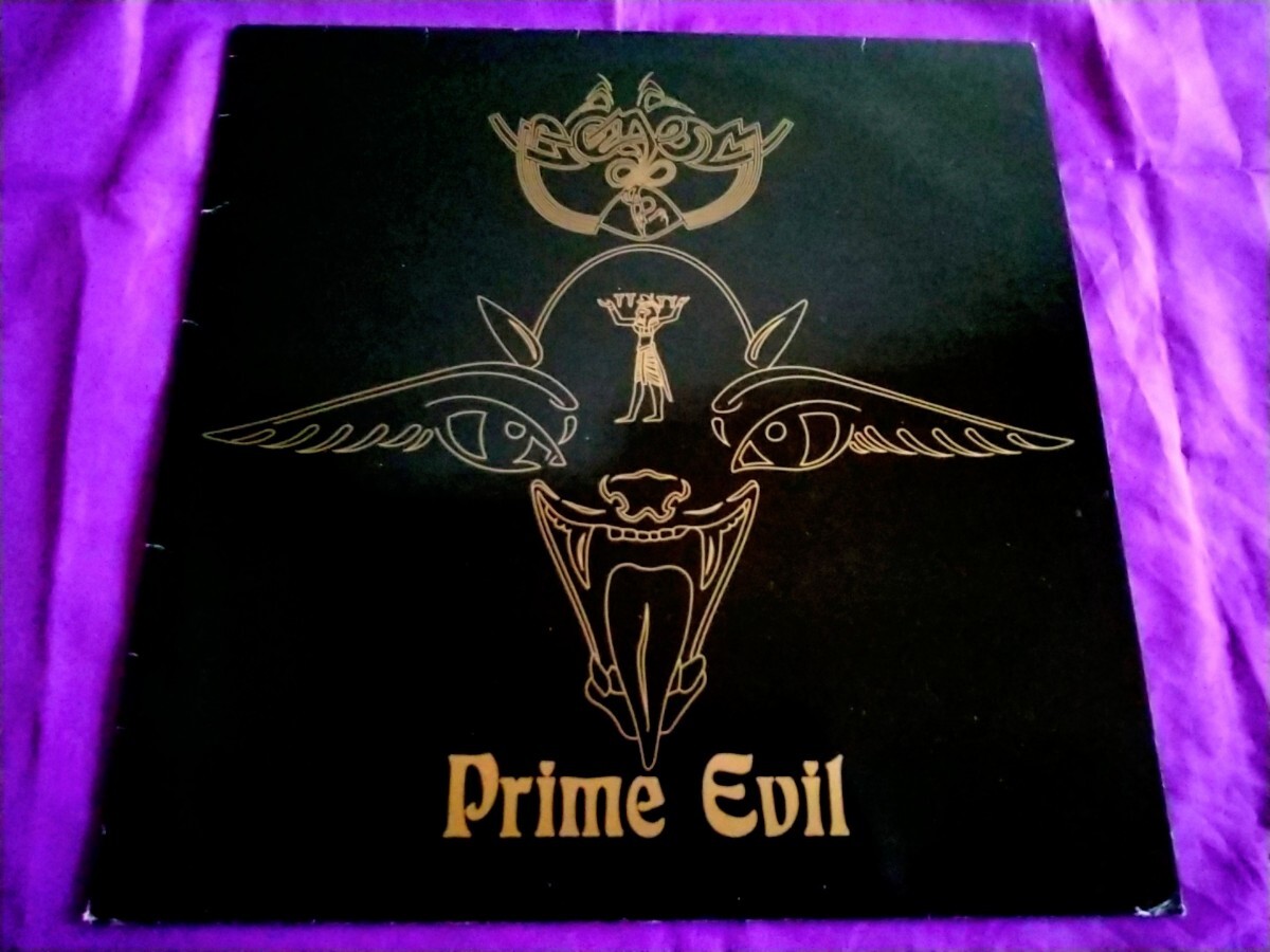 【NWOBHM/Black Metal】VENOM - Prime Evil（'89）オリジナルUnder One Flag盤 デモリッションマンが加入して放った名作！Atomkraftの画像1