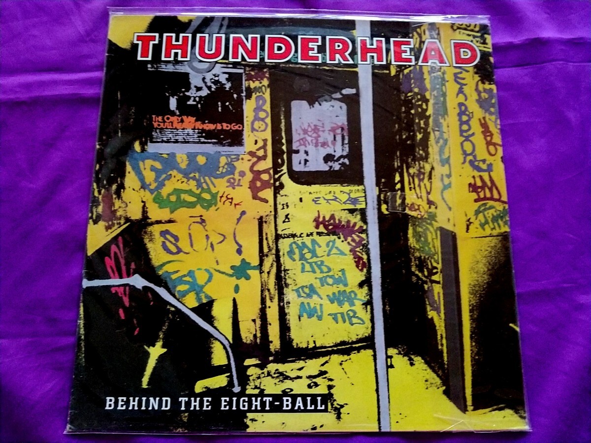 【ジャーマンメタル】THUNDERHEAD - Behind The Eight-Ball（'89）UKオリジナル盤 Motorhead直系爆走HR/HM大名盤！の画像1