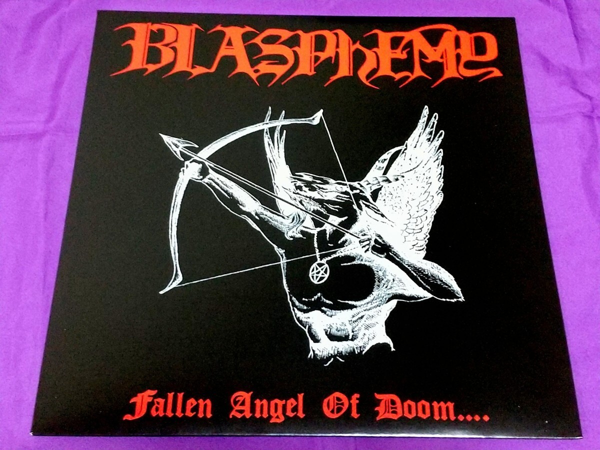 【Black Metal】BLASPHEMY - Fallen Angel Of Doom...（'90）伝説の1枚。Wild Rags関連 ブラックメタル_画像1