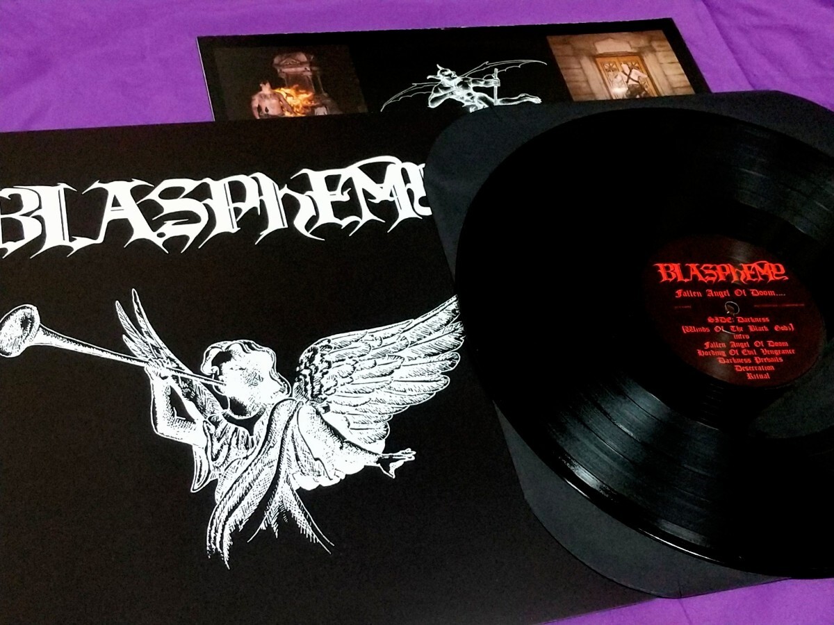 【Black Metal】BLASPHEMY - Fallen Angel Of Doom...（'90）伝説の1枚。Wild Rags関連 ブラックメタル_画像2