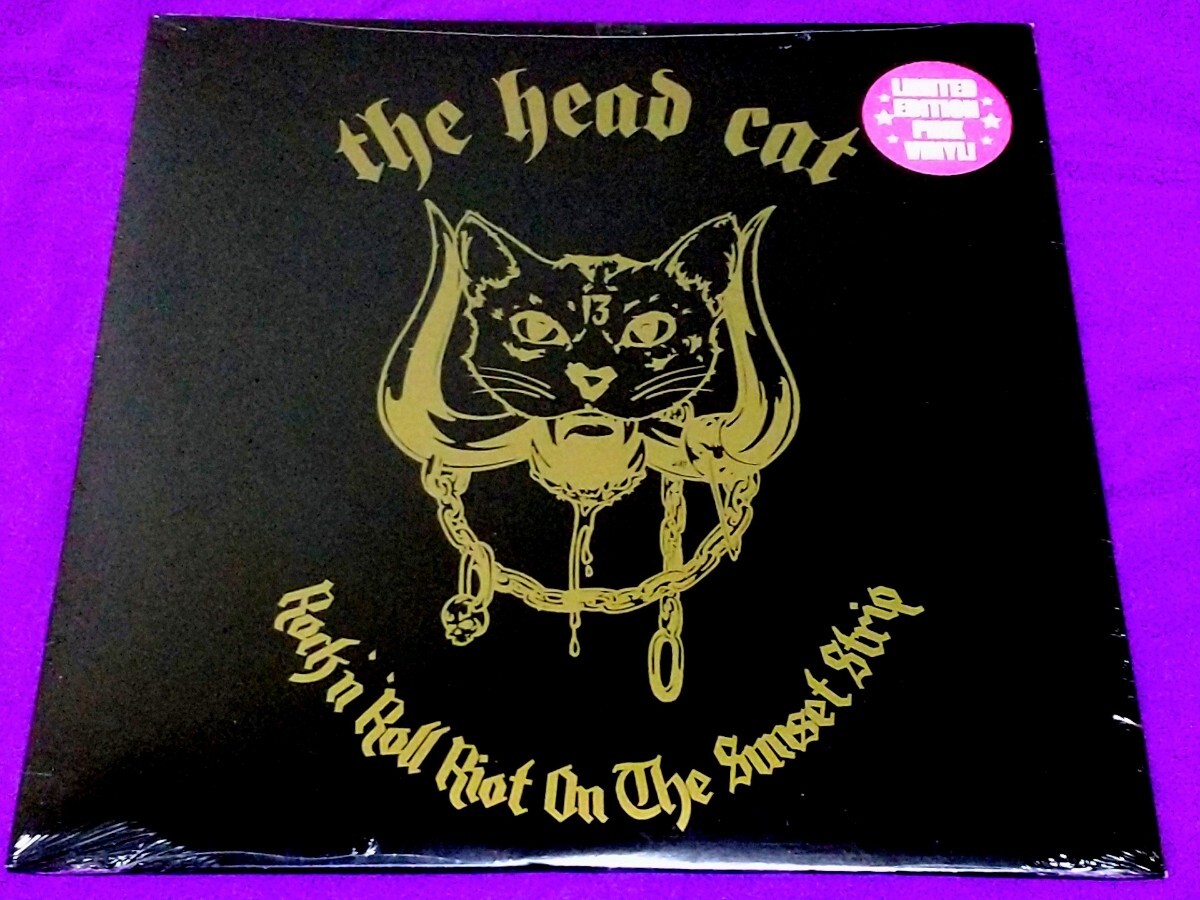 THE HEAD CAT (Motorhead + Stray Cats) - Rock \'n\' Roll Riot On The Sunset Strip(\'06) новый товар нераспечатанный ограничение розовый запись 