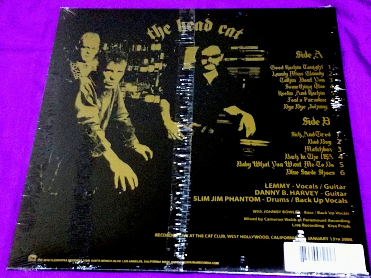 THE HEAD CAT (Motorhead + Stray Cats) - Rock \'n\' Roll Riot On The Sunset Strip(\'06) новый товар нераспечатанный ограничение розовый запись 