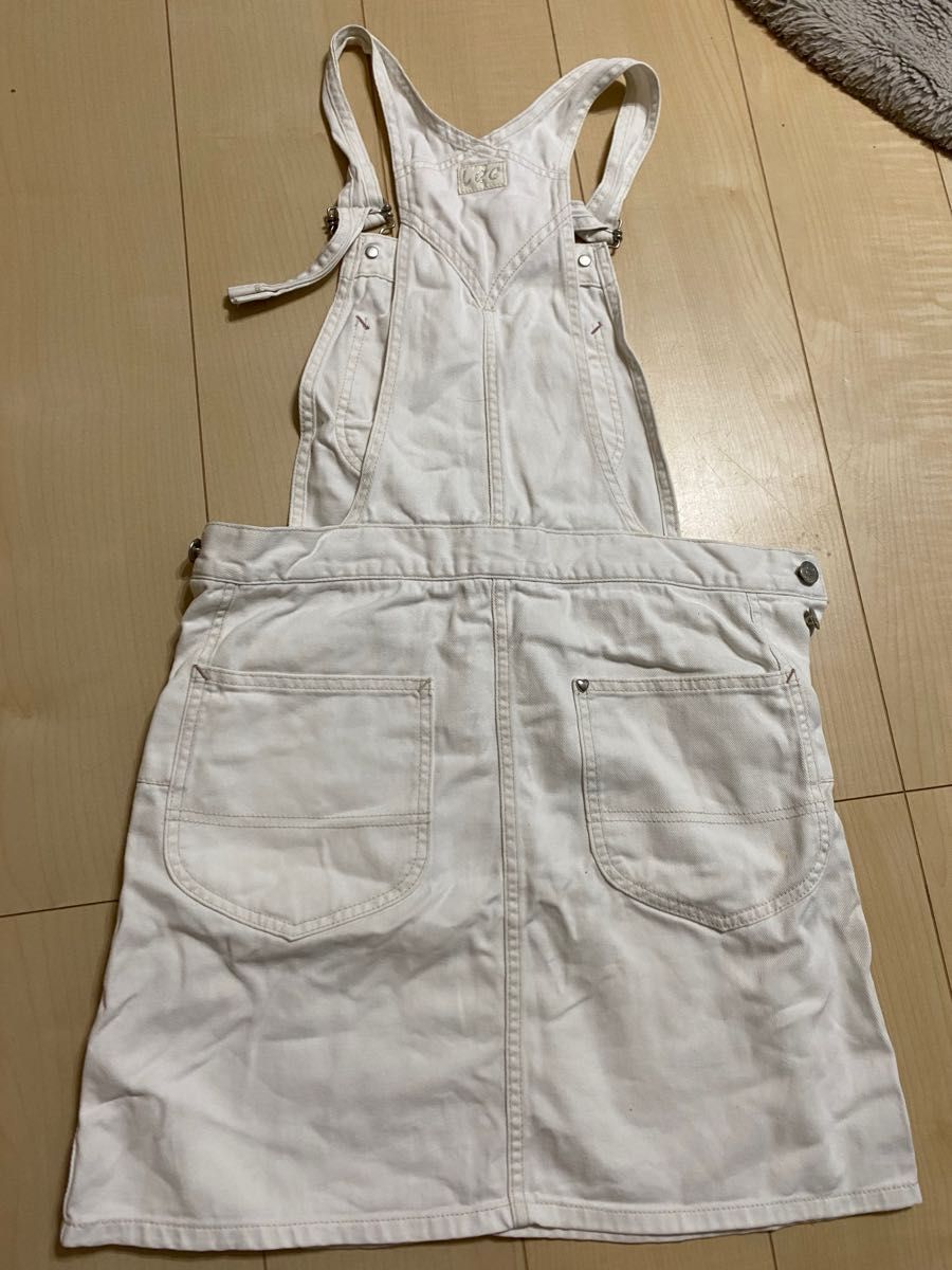 Lee × earth コラボ　サロペット　スカート　