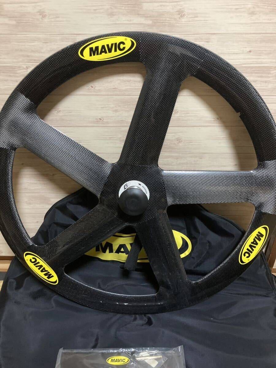 新品　MAVIC IO マビックイオ　カーボンホイール（フロント）　貴重_画像1