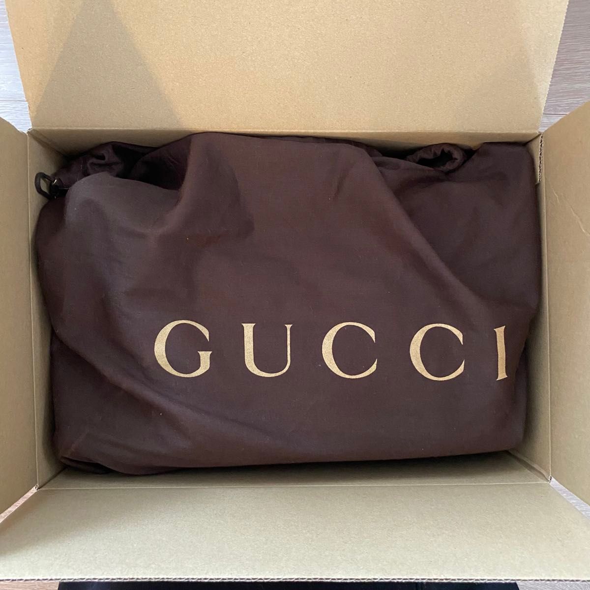 GUCCI グッチ　バンブー　2WAY ハンドル　ネイビー　ショルダー 2wayバッグ ショルダーバッグ レザー