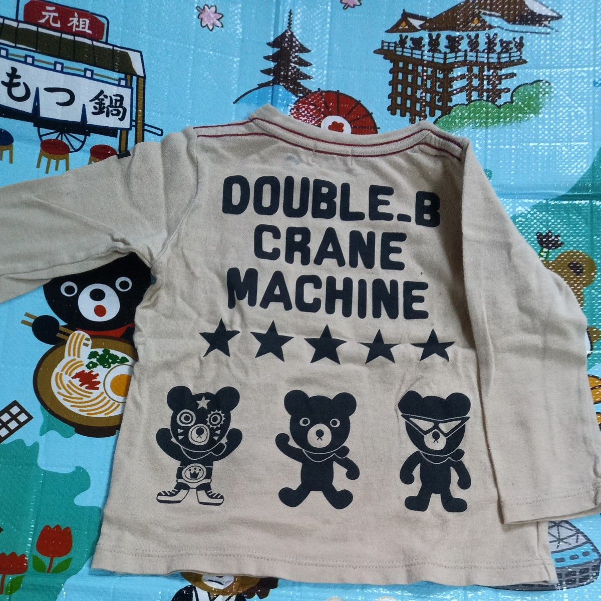 ミキハウス　DOUBLE−B　ダブルB　90サイズ　 ロンT　 Tシャツ　 長袖　 長袖Tシャツ