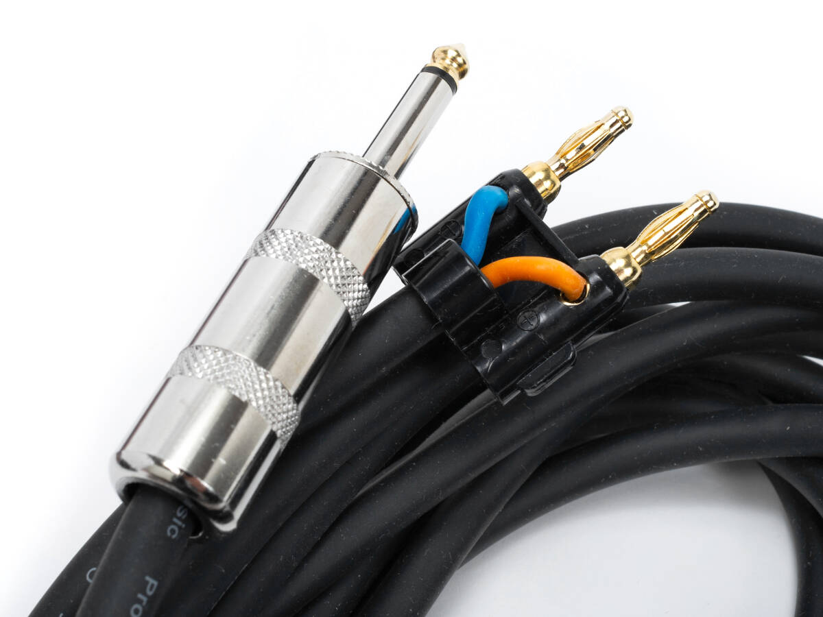 [ unused ]CLASSIC PRO SPB10B 10m × 2 ps pair speaker cable 6.3mm/2P - banana plug Classic Pro 