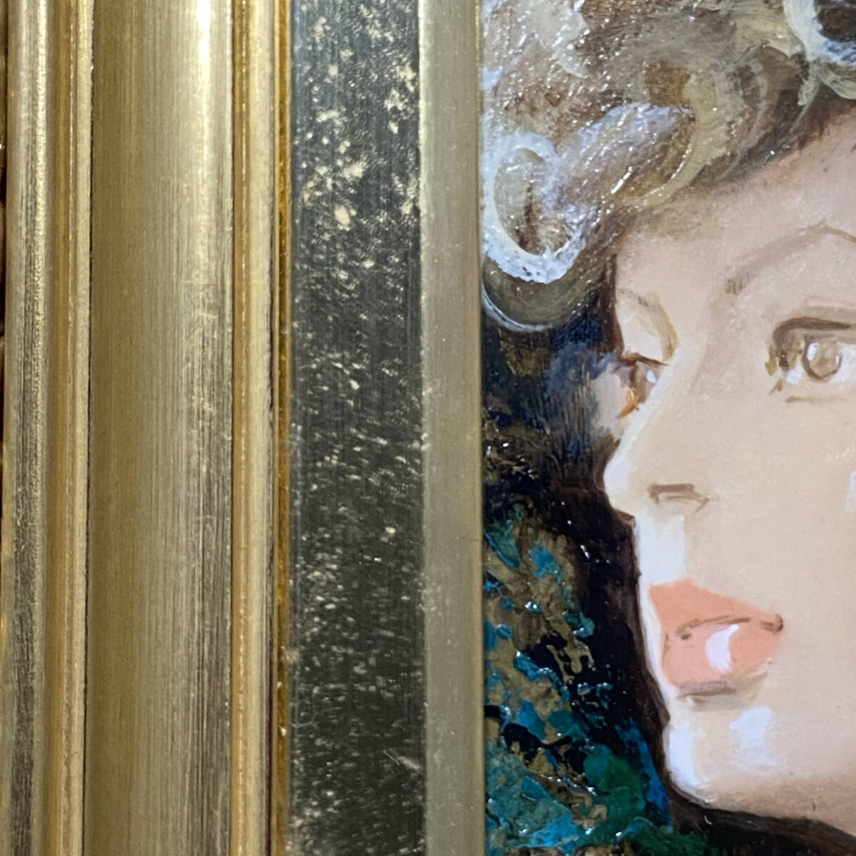 宮永岳彦 人物画 女性像 油彩 肉筆8号|油彩 宮永岳彦 人物画 女性像 油彩 肉筆8号|油彩