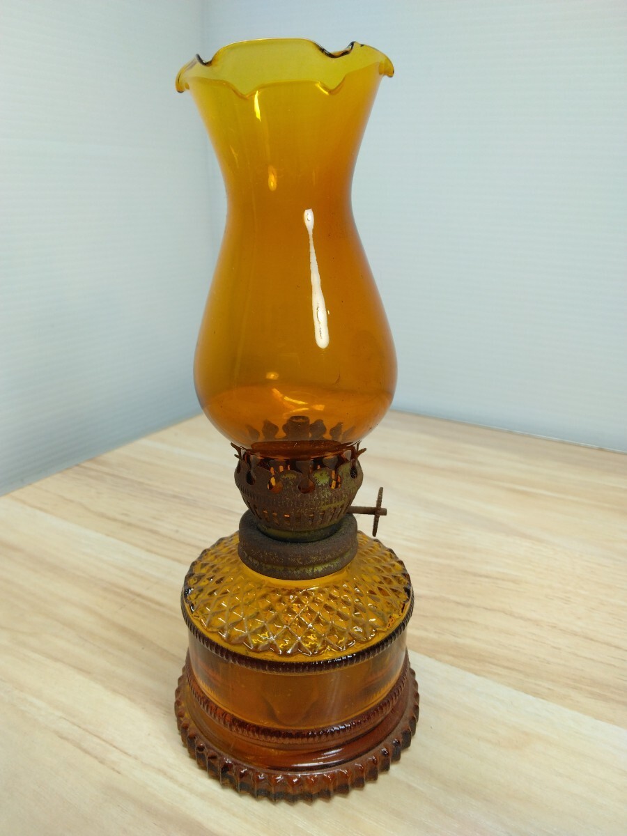 that time thing retro oil lamp antique decoration thing ornament interior lantern KATO KOGEI Kato industrial arts spirit lamp Vintage 