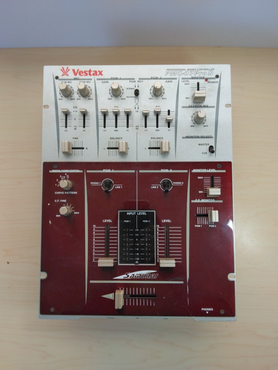  редкий работоспособность не проверялась Vestax DJ миксер PMC-07 Pro Dbe старт ksve старт ks миксер Vintage музыкальные инструменты орудия и материалы машинное оборудование P